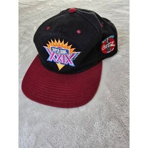 Vintage Super Bowl XXIX Hat Cap Dada Snapback Coca-Cola 49ers Chargers